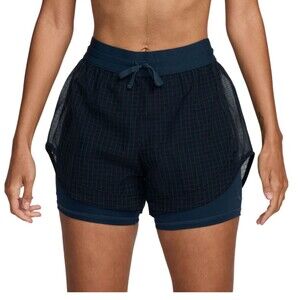 Nike Running Division Dri-FIT Mid-Rise 3" 2-in-1 Run FV6361-478 Women Medium NEW